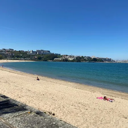 A 5 Min Caminando De La Playa Sta. Cristina, アパート オレイロス